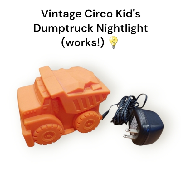 Kid's Retired Circo Dump Truck Touch-Light - Picture 1 of 5